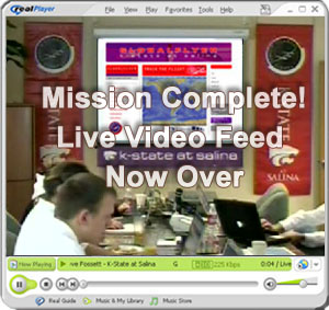 View the Live Video Webcast